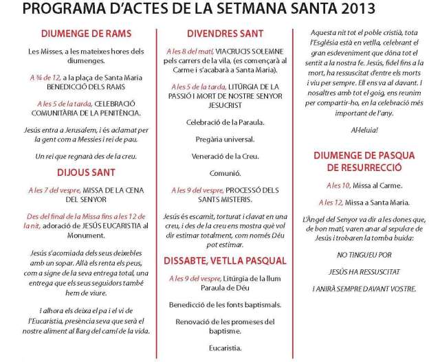 actes Set Santa 2013
